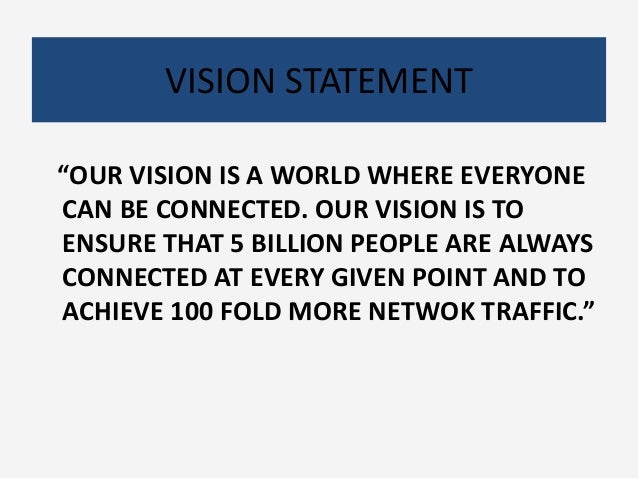 mission statement for mobile company