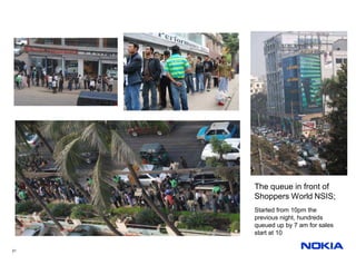 The queue in front of
     Shoppers World NSIS;
     Started from 10pm the
     previous night, hundreds
     queued up by...