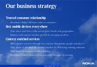 Nokia Corporate Overview 01jul08 | PPT