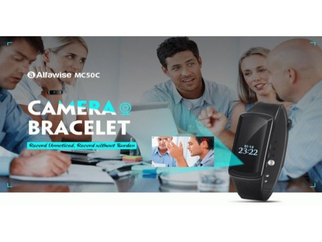 Alfawise Mc50c 1080p Camera Bracelet