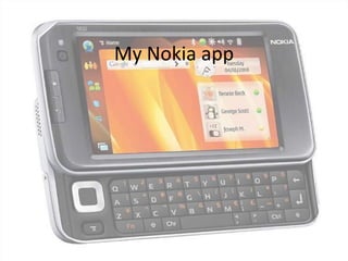 My Nokia app 