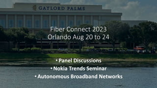 Nokia Autonomous Broadband Network - Nokia Autonomous Broadband Network Seminar Pptx 1 320