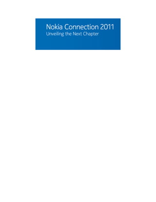 Nokia Connection 2011