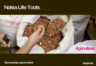 Nokia Life Tools Sponsorship opportunities Agriculture 