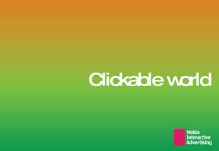 Clickable world 