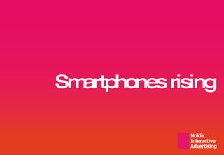 Smartphones rising 