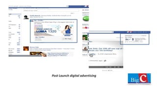 Post Launch digital advertising
 