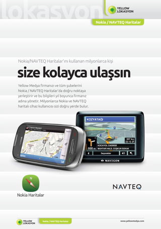 Nokia/ NAVTEQ Haritalar