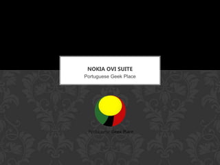 Portuguese GeekPlace Nokia Ovi Suite 