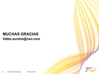 MUCHAS GRACIAS [email_address] 