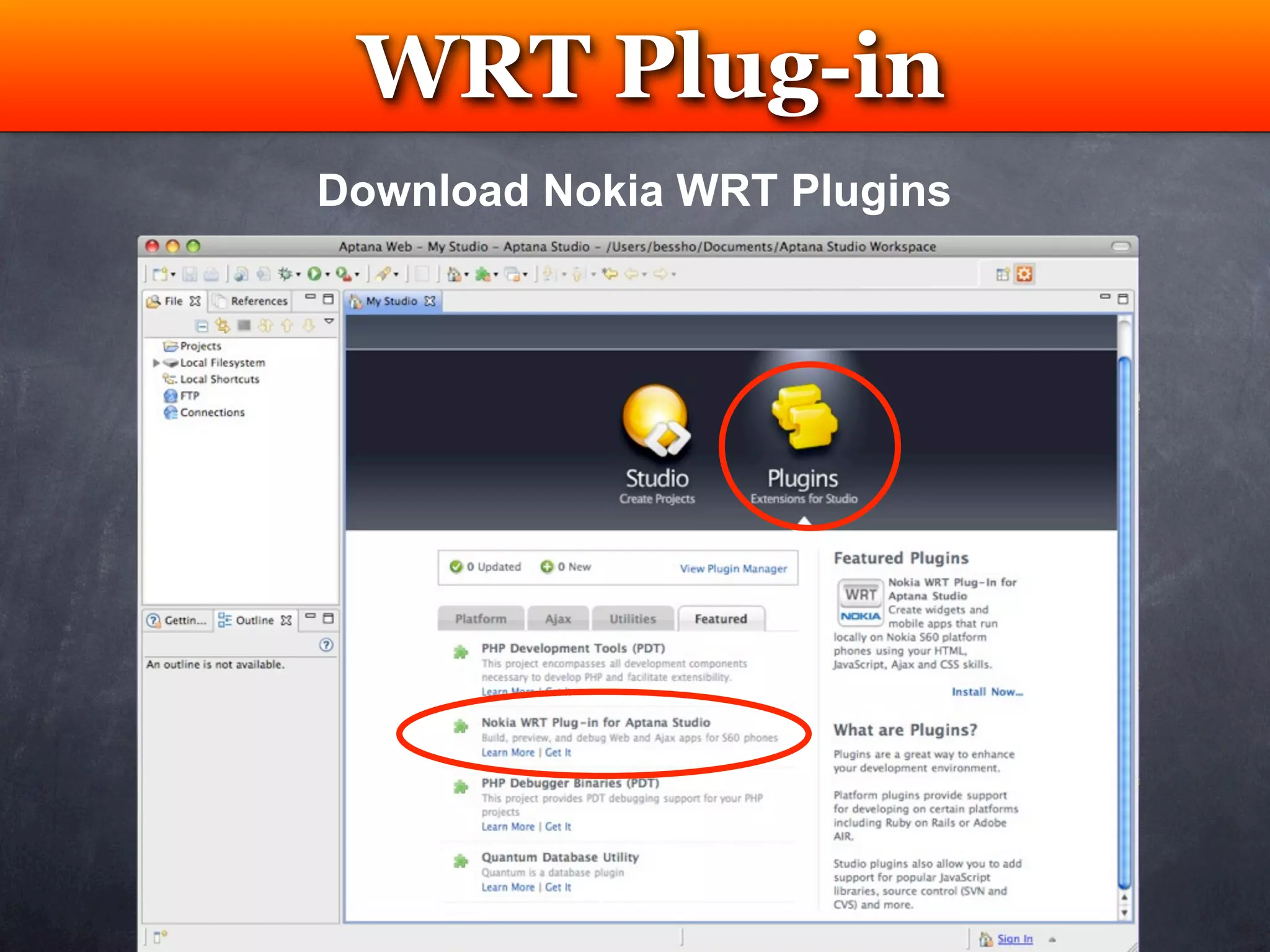 WRT Plug-in
  Testing
Download Nokia WRT Plugins
 