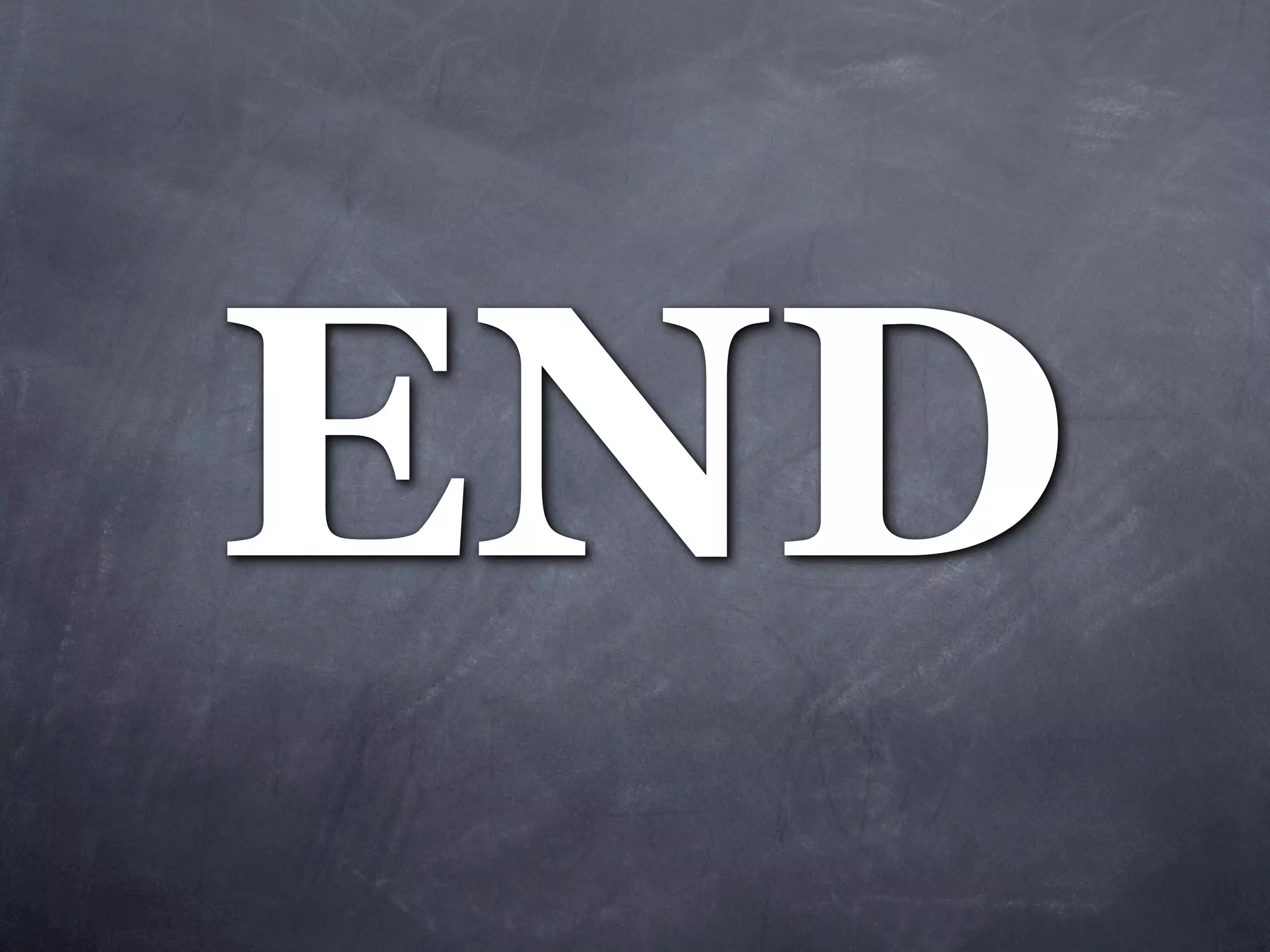 END
 