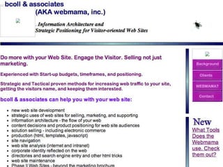 Website Redesign Examples - screenshots
