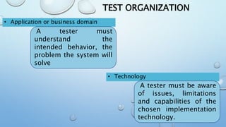 Test Organization | PPTX