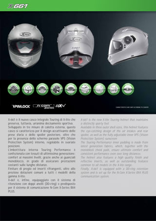 Nolan - X-Lite - Grex Catalog Helmets 2015 - AlexFactory.it