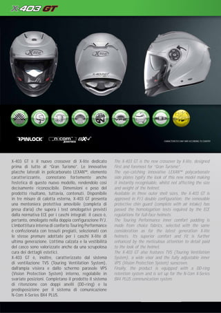 Nolan - X-Lite - Grex Catalog Helmets 2015 - AlexFactory.it