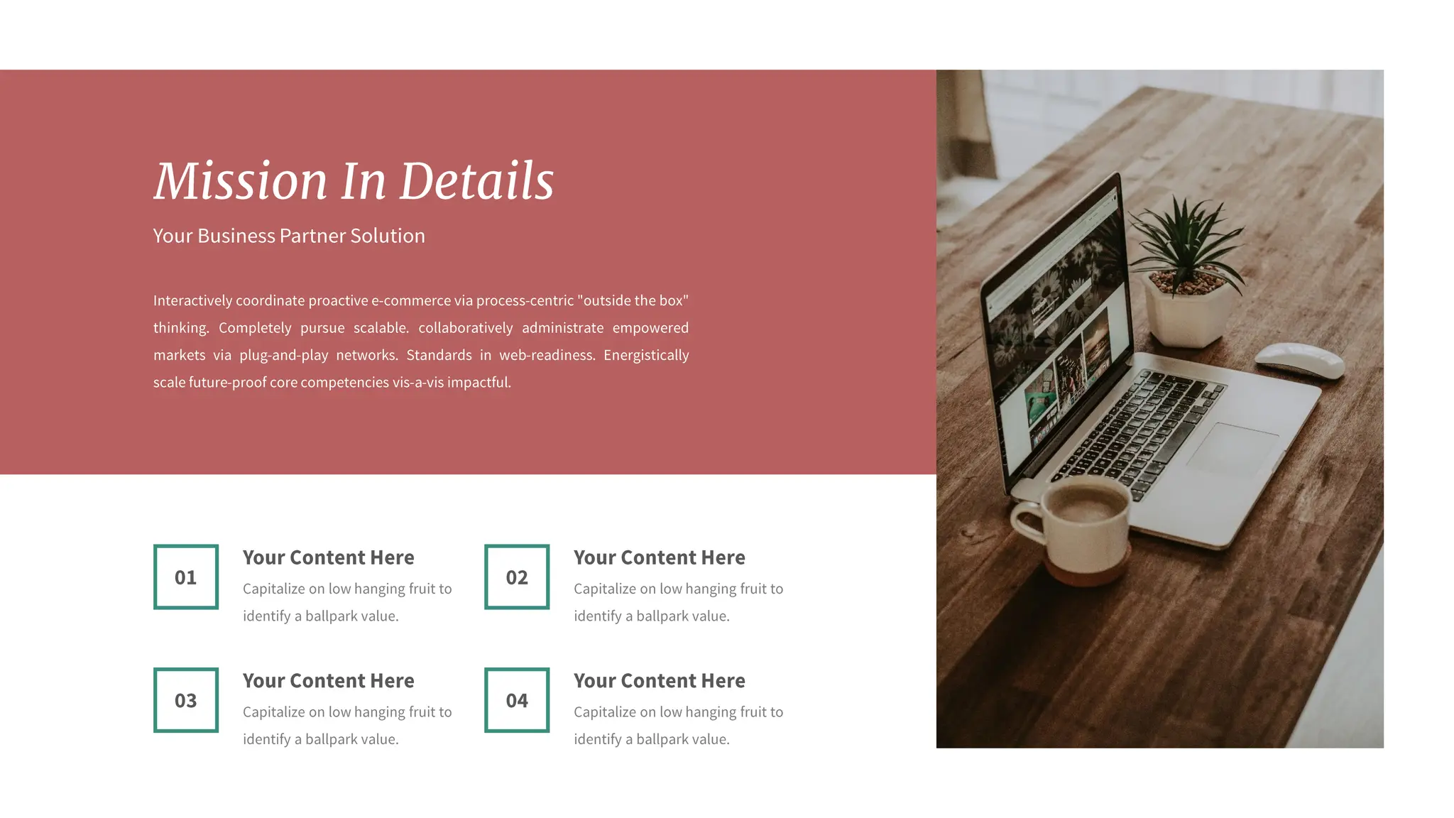 Nolea Presentation : Light Color Theme