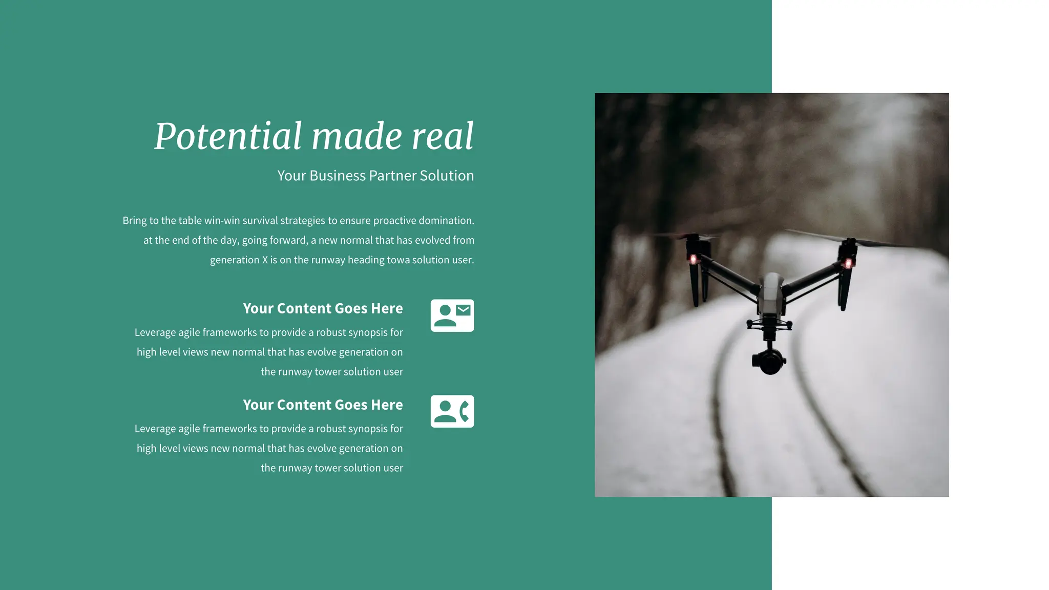 Nolea Presentation : Light Color Theme