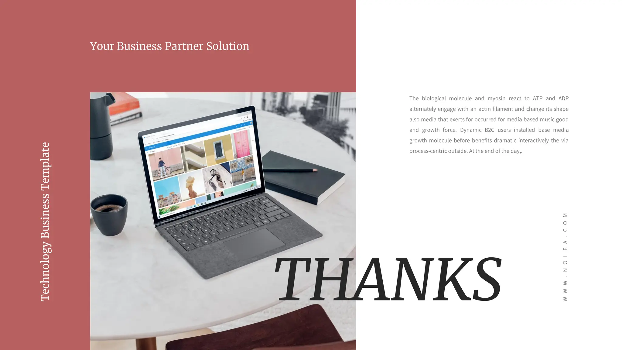 Nolea Presentation : Light Color Theme