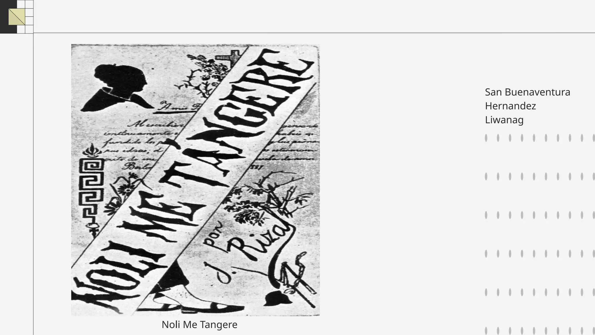 Noli Me Tangere Presentation Explanation Pptx