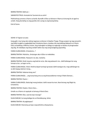 noli-me-tangere-script- for film showing | DOCX