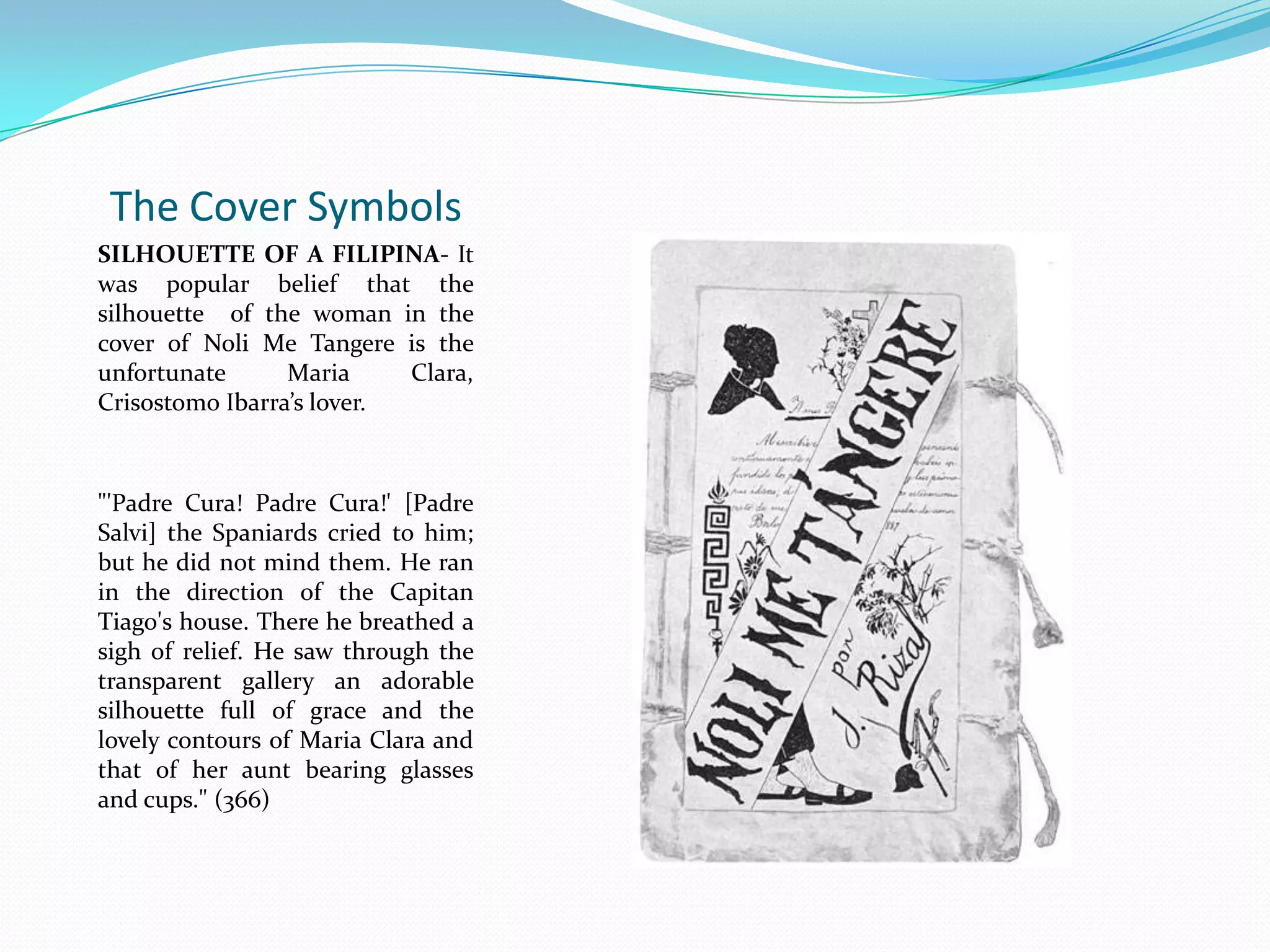Noli and fili cover symbolisms | PPTX