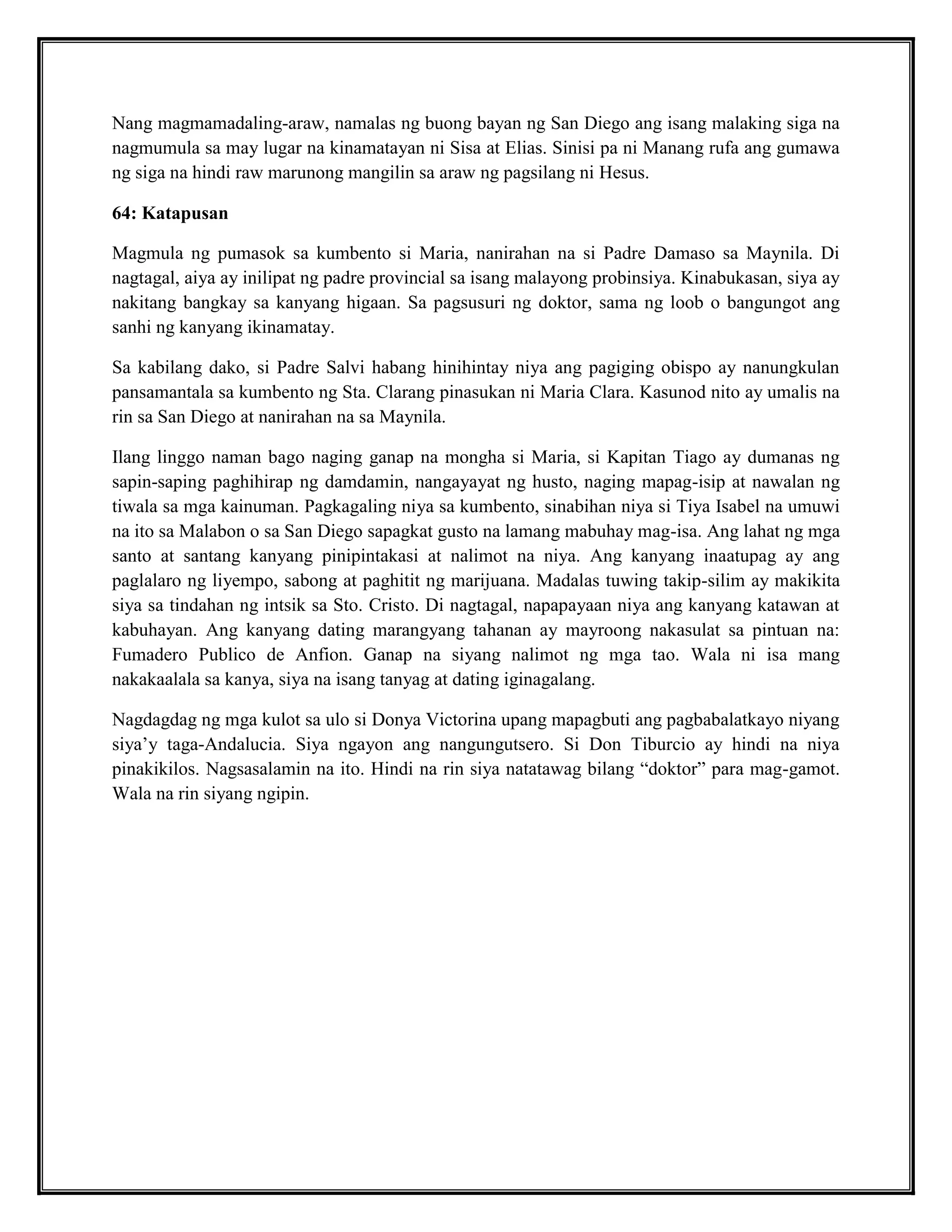 Noli Me Tangere (Filipino | DOCX