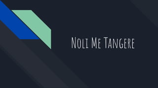 Noli Me Tangere
 