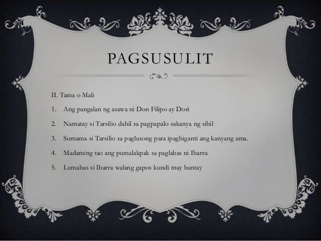 Noli me tangere kabanata 57 58