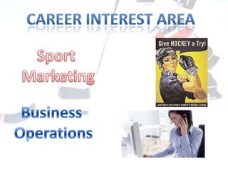 Career Interest Area<br />Sport <br />Marketing<br />Business <br />Operations<br />