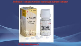 Nolvadol Tablets (Generic Tamoxifen Citrate Tablets)
© The Swiss Pharmacy
 