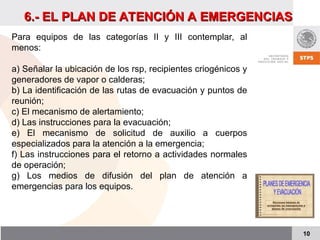 nom 020 stps 2011 recipientos sujetos a presión, recipientes | PPT