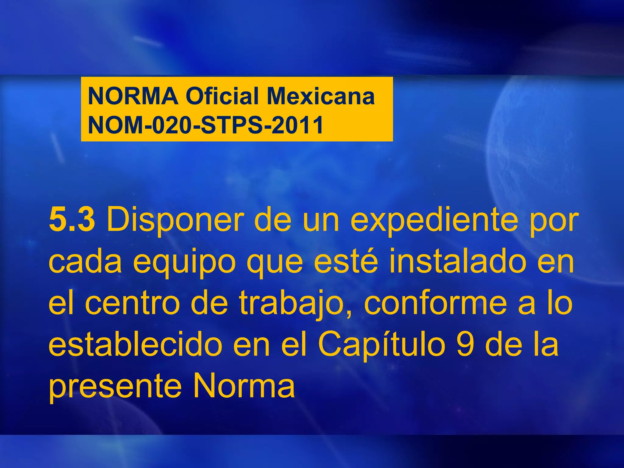 Nom O2o Nom 020-stps-2011-stps | PPT