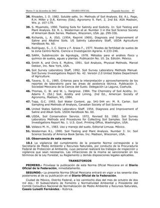 Diario Lab Nom 021-semarnat-2000 | PDF