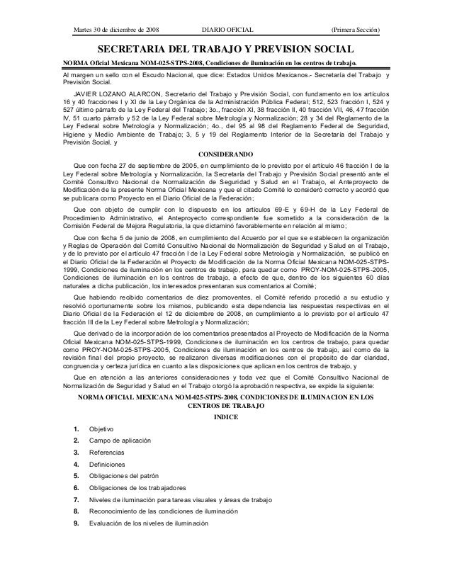 iluminacion stps norma oficial mexicana nom 025 stps 2008 condiciones de iluminacion stps norma oficial mexicana nom 025 stps 2008 condiciones de