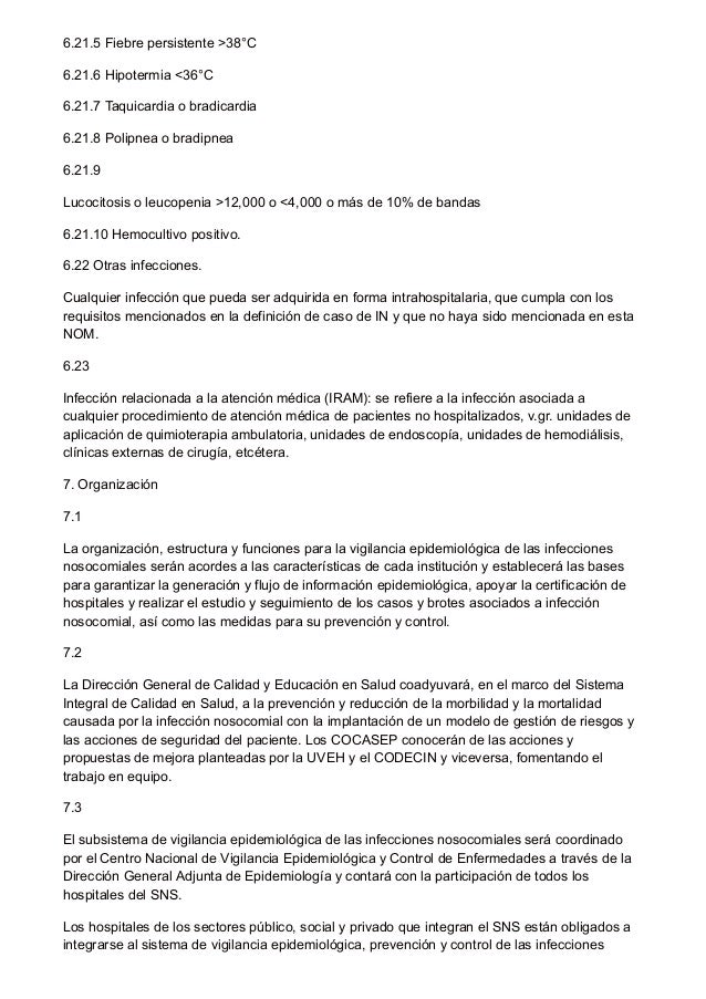 NOM045SSA22005. Para la vigilancia epidemiológica