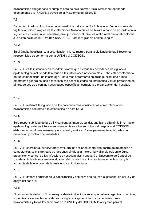 NOM045SSA22005. Para la vigilancia epidemiológica