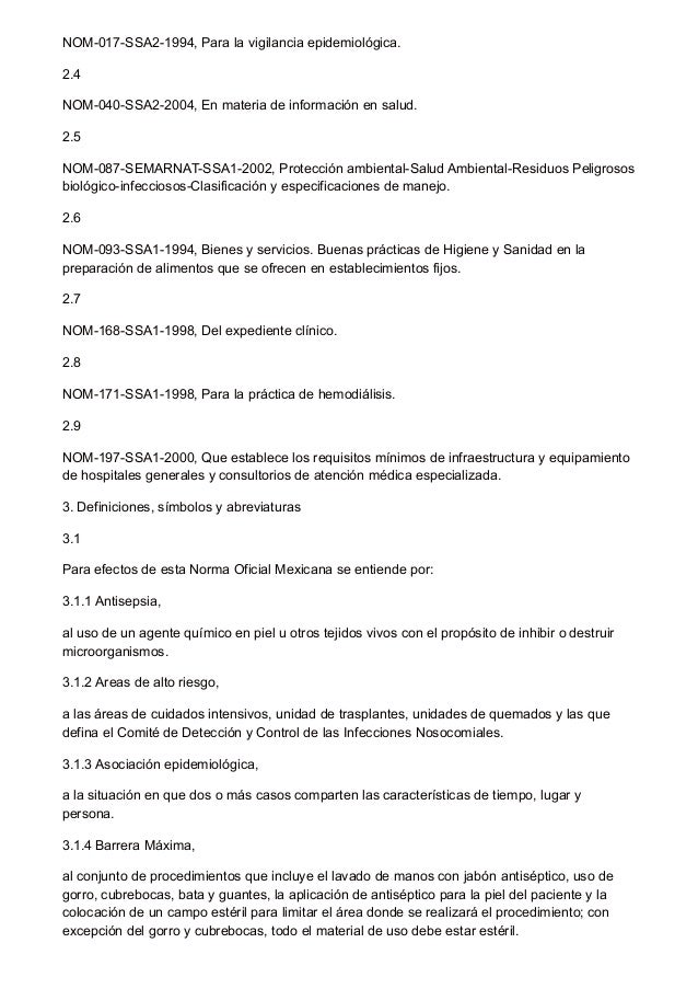 NOM045SSA22005. Para la vigilancia epidemiológica