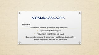 Norma Oficial Mexicana-045-SSA2-2015.pptx