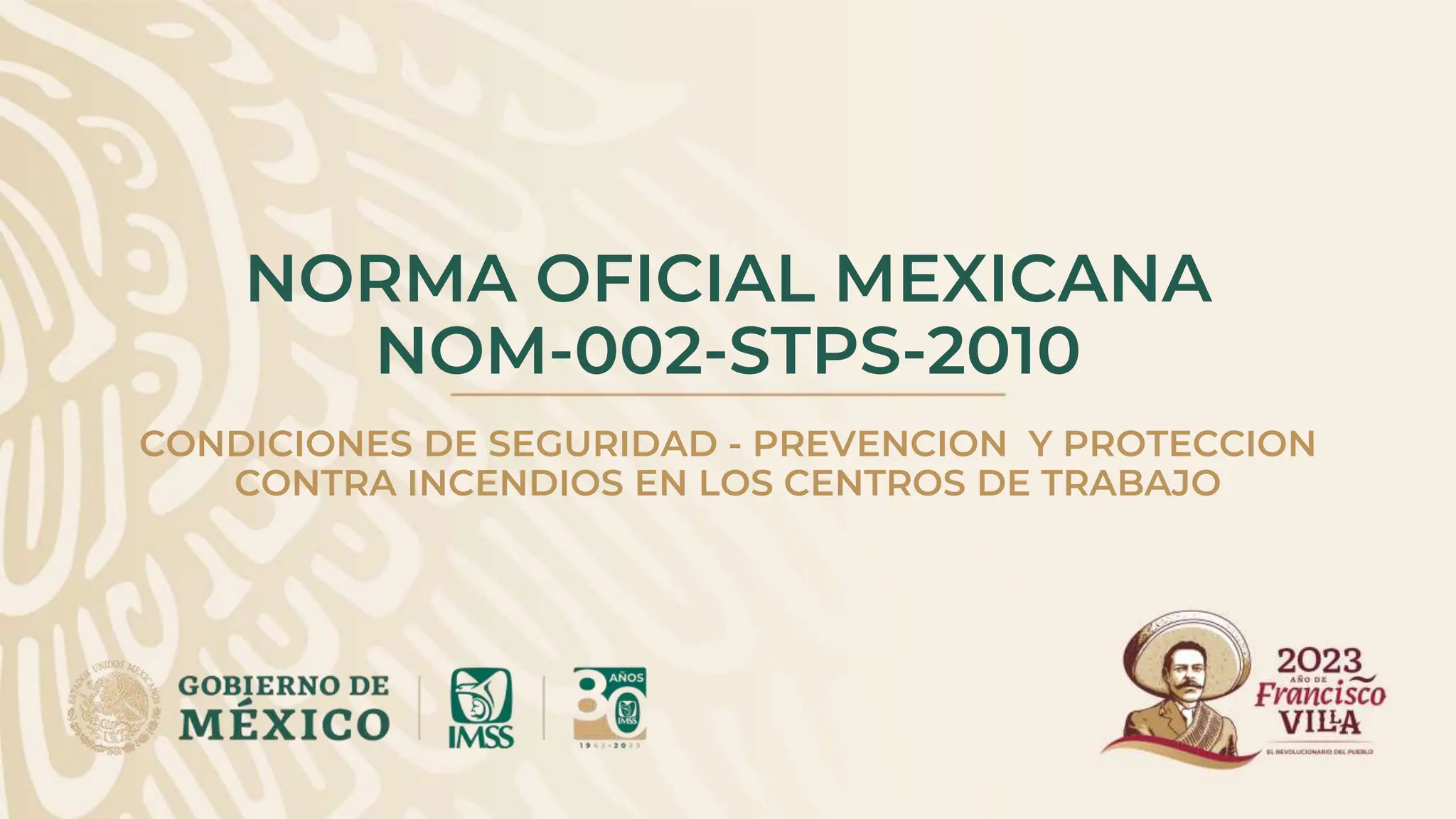Norma Oficial Mexicana Nom 002 Stps 2010