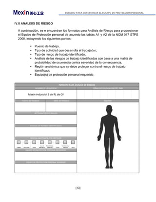 NOM 017 STPS 2008 Estudio y Analisis de EPP.pdf