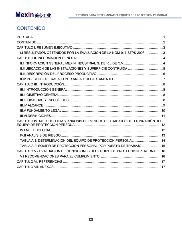 NOM 017 STPS 2008 Estudio y Analisis de EPP.pdf