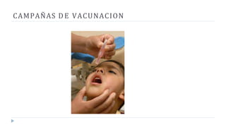 CAMPAÑAS DE VACUNACION
 