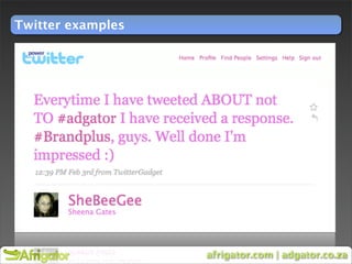 Nomadic Marketing March 2009