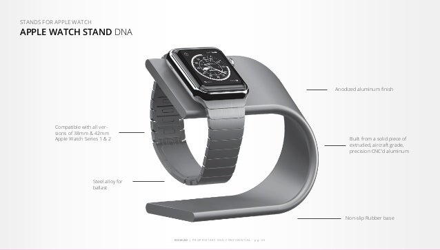 nomad apple watch stand