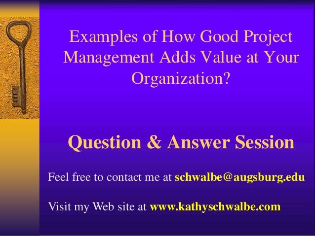 project management powerpoint presentation example idea gallery