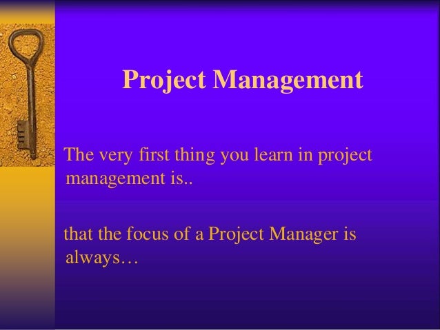 project management presentation powerpoint