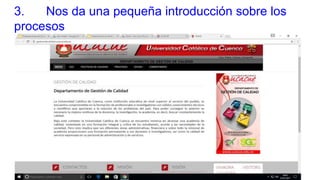 3. Nos da una pequeña introducción sobre los
procesos
 