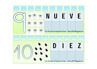 Conteo del 1 al 9 worksheet  Word search puzzle, Words, Search