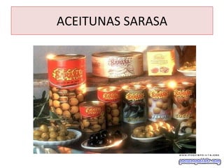 ACEITUNAS SARASA 